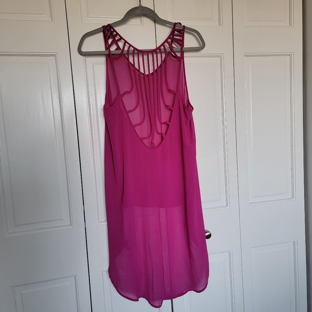 Lush tank swim cover up